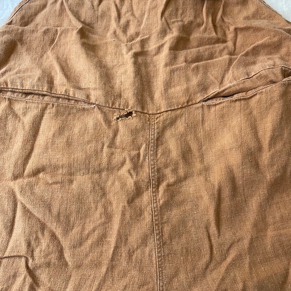 Beaton linen shortalls - Picture 2 of 5